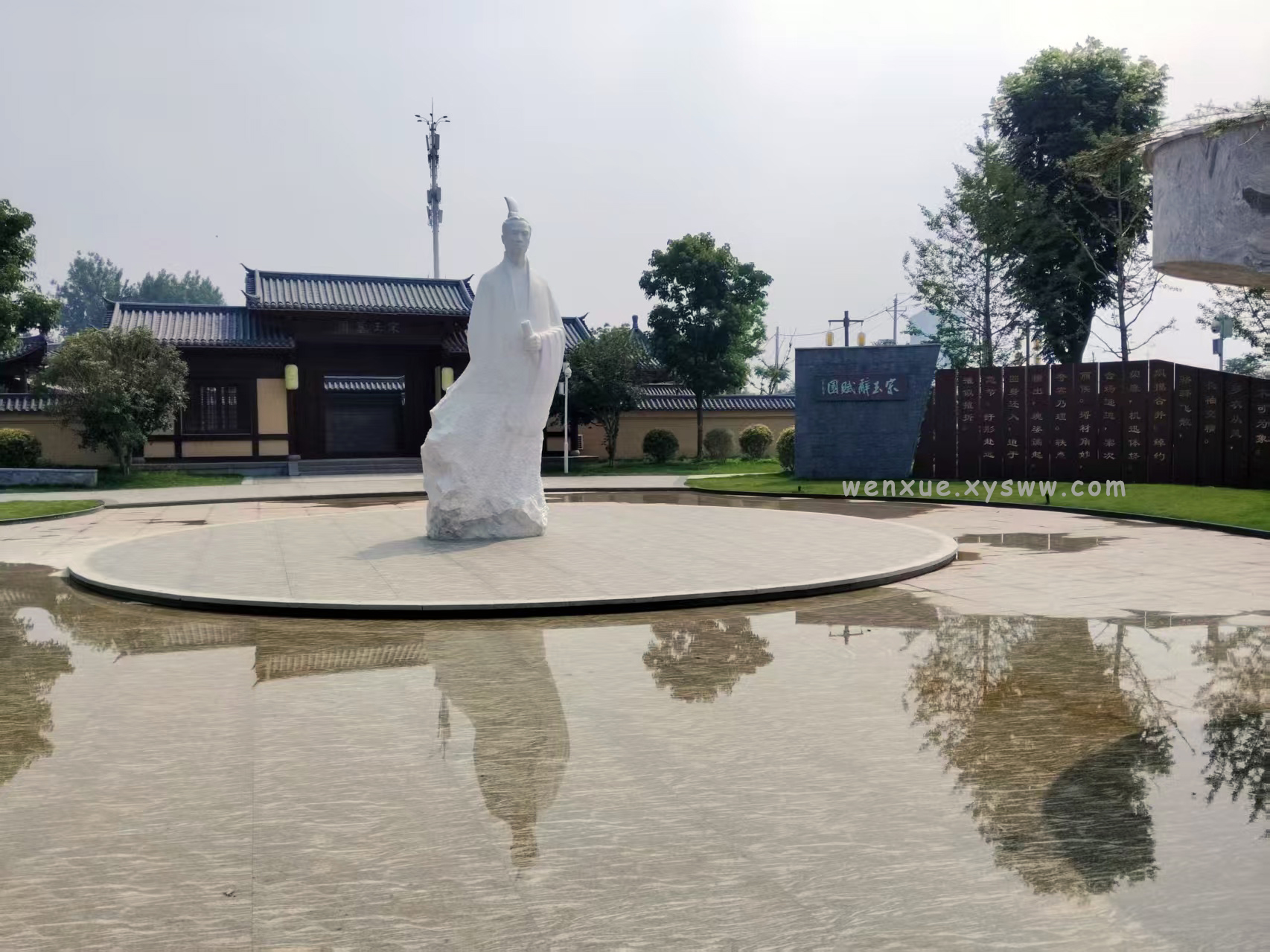 宋玉辞赋园的建成给宜城留下了什么